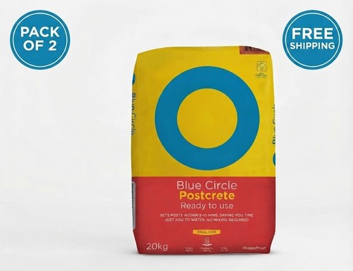 Blue circle postcrete 20kg - blue,