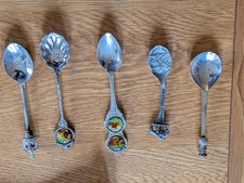 Vintage Collection Of Tea Spoons X 5 silver Plated
