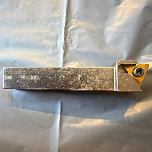 Metal lathe turning - metal, toolholder