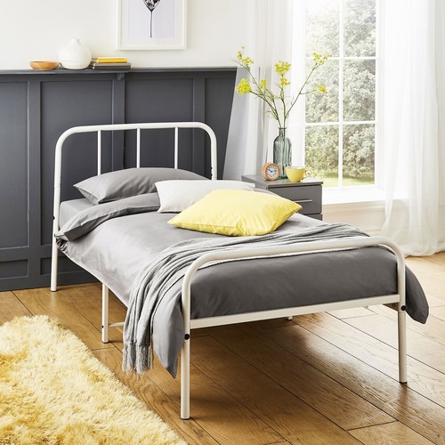 Single bed frame - single, metal