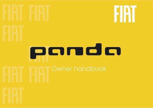 Fiat panda lce owners handbook - fiat,