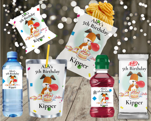 Personalised kipper birthday - kipper,