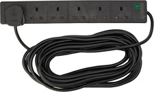 Pro Elec 6 Gang 10 M Extension
