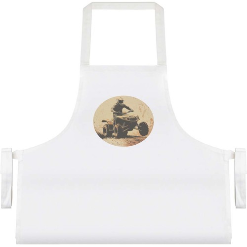 Quad bike rider cooking - 'quad,