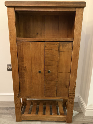 Freestanding wood cabinet - freestanding,