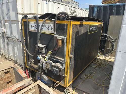 Steel bunded diesel tank - diesel,