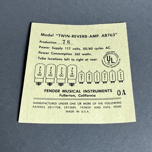 Tube chart tag replica - tag, for