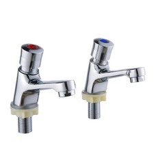 Bathroom Basin Taps Pair 1/2
