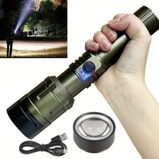 Most Powerful LED Flashlight 990,0000LM Zoom USB Rechargeable Super Bright Torch