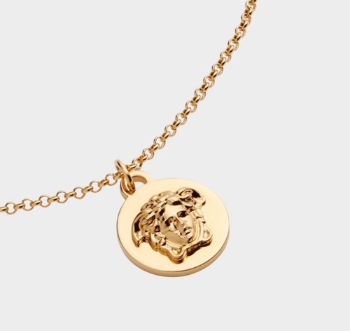 Versace medusa gold coin - versace,