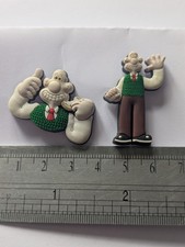 Wallace Rubber Pin Badges