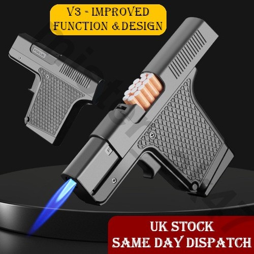 Cigarette storage jet - storage, flame