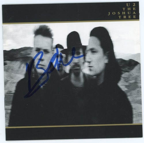 Bono signed cd - -,
