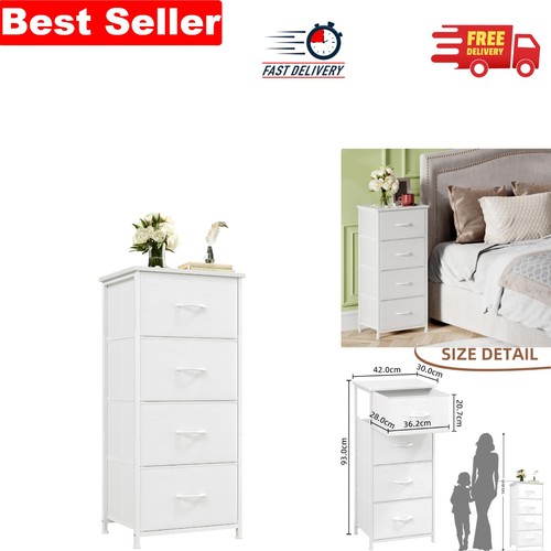 Versatile white leather chest - versatile,
