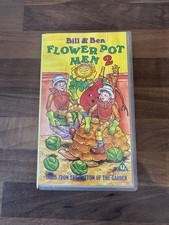 Vintage Bill And Ben - Flower Pot Men (VHS, 1989)