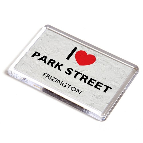 Fridge magnet love - fridge, park