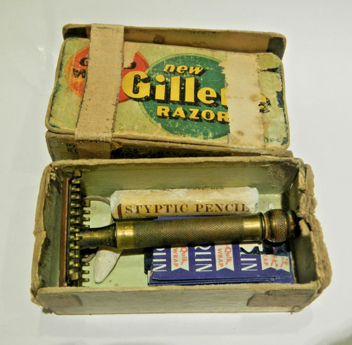 Antique gillette safety razor - gillette,