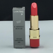 1 x Lancome L'Absolu Rouge Lipstick 3.5ml ( Rouge Carrousel 349 )