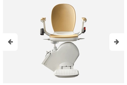 Beige acorn mobility stair