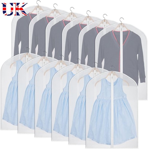 Clear garment bags - 2-10,