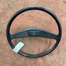 VW TRANSPORTER T25 STEERING WHEEL 251419651 T3 1980-91 BLACK T3 321419651 #4