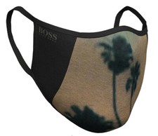 HUGO BOSS Mens Black Palm