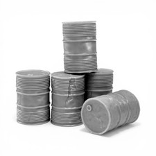 Ribbed Oil Drum Dented- TT:120