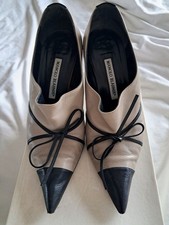 Manolo Blahnik Black & Cement