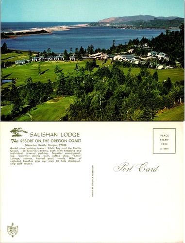 Postcard salishan lodge - salishan, oregon