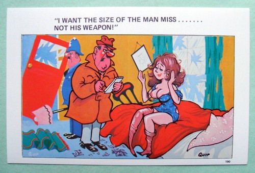 Comic postcard i - comic, "i