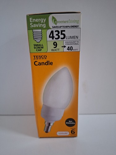 Tesco candle light bulb small - candle,
