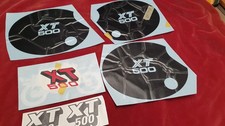 YAMAHA XT500 TANK AND SIDE PANEL DECALS