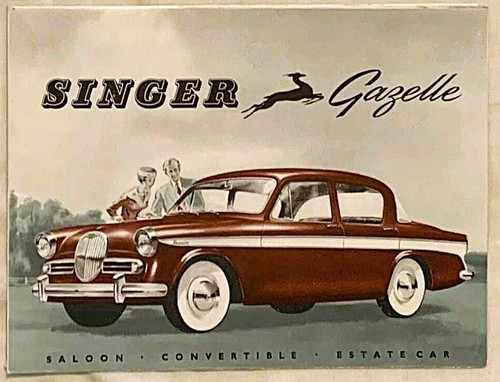 Singer gazelle series - singer,