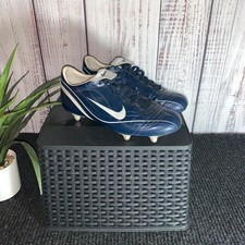 Nike Mercurial Vapor II SG Football Boots R9 UK 8 Retro Release – Navy / White