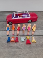 barbie minis bundle- pink limo