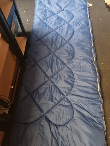 Vintage blue single - blue, sleeping