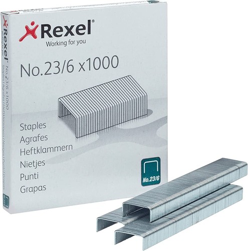 Rexel staples box - no.,