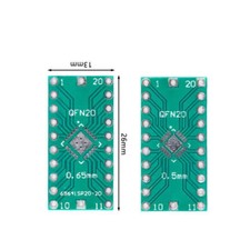 10PCS QFN20 Transfer Board