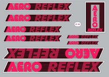 Aero reflex decal - set,
