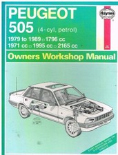 PEUGEOT 505 1.8 2.0 2.2 PETROL
