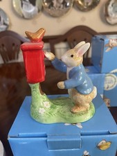 Peter Rabbit Posting A Letter Classic Figurine Beatrix Potter Peter Rabbit
