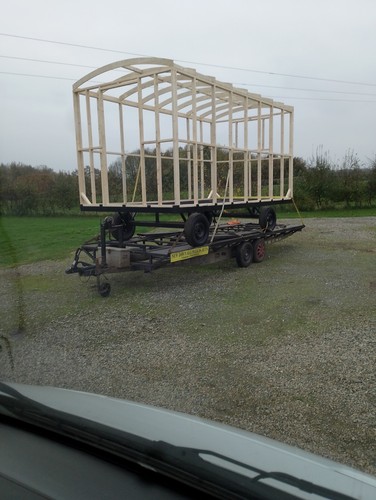 Shepherd hut chassis plus - chassis,