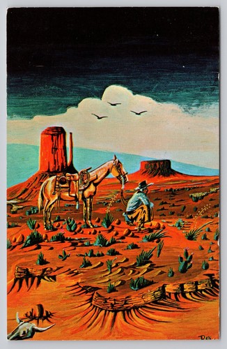 Desert man cowboy horse navajo - horse,