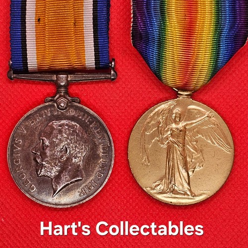 Ww1 medal pair - ww1,