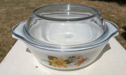 Vintage pyrex autumn glory - vintage, "autumn