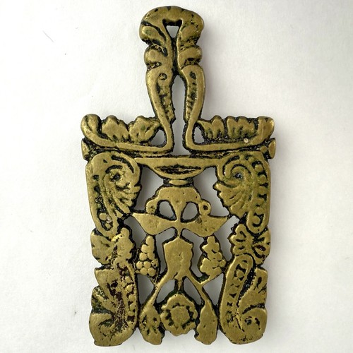 Vintage miniature solid brass - vintage,