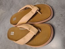 Fitflop Gen-FF Padded-Strap Leather Toe Post Blushy