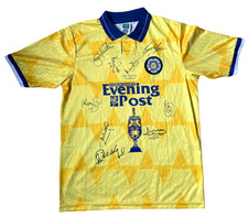 RARE MULTI SIGNED LEEDS UTD