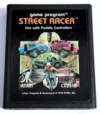 STREET RACER *ATARI 2600 +