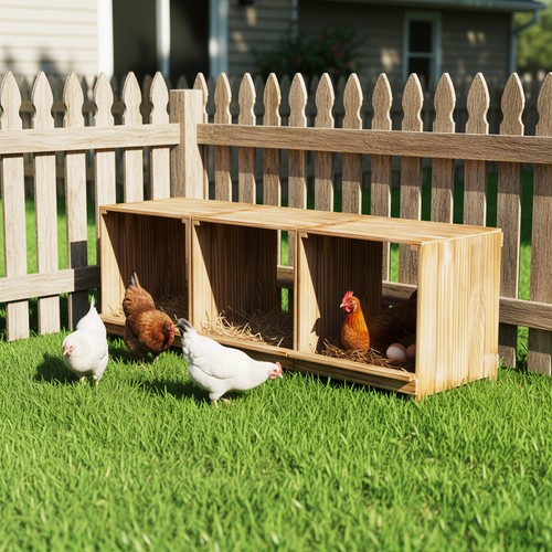 Nesting boxes compartment - nesting,